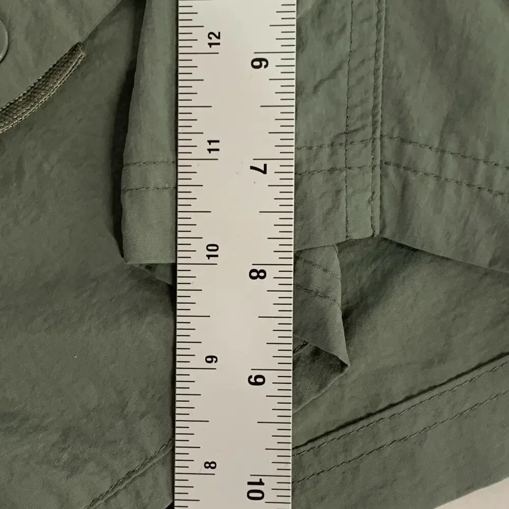 Rei Co-Op 34 Shorts Mens Green Cargo Hiking Gorpcore Outdoor Travel